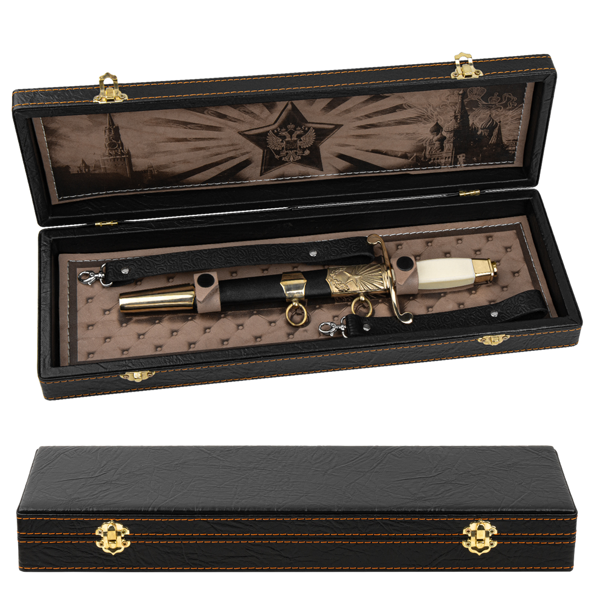 Кортик в шкатулке Армейский (сувенирный)