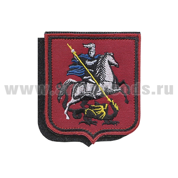 Шеврон вышит. Юнармии (с Георгием Победоносцем) на липучке