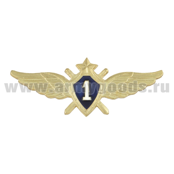 Значок мет. Классность ВВС нов/обр 1 класс