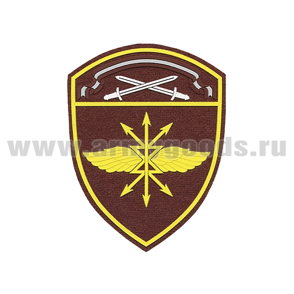 Шеврон пласт Росгвардия Северо-Западный ВО (В/ч связи)