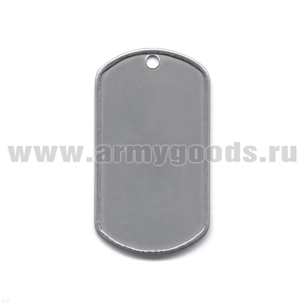 Жетон (тонкий, жесть) НАТО США пустой (матовый)