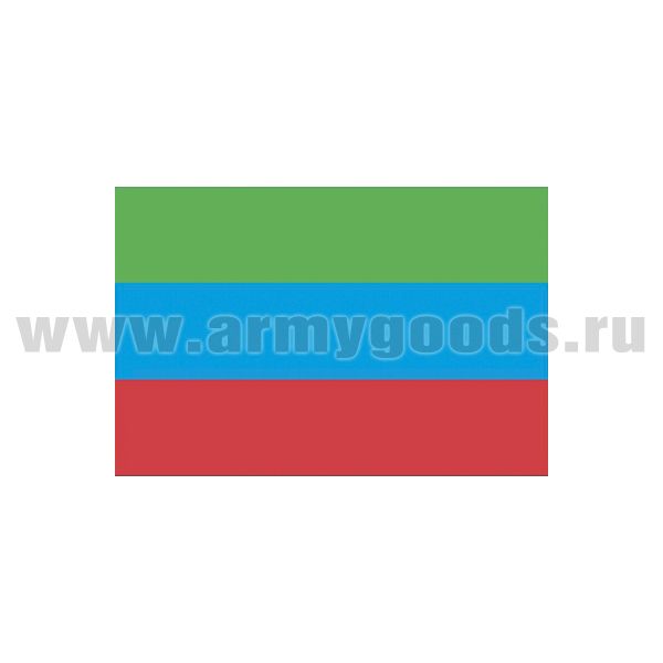 Флаг Республики Дагестан (70х140 см)