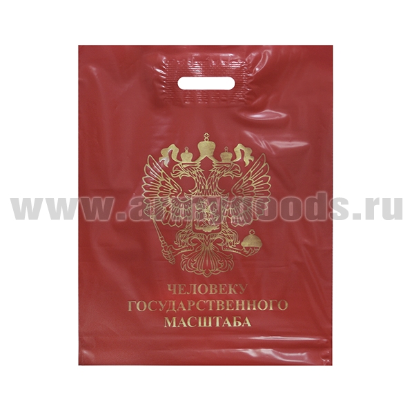 Пакет п/эт Человеку государственного масштаба