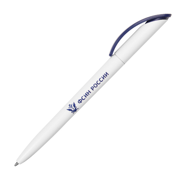 Ручка шариковая пластиковая с символикой ФСИН России (чернила синие)