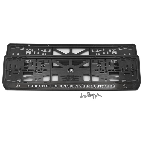 Рамка для крепления автомоб. номерного знака МЧС