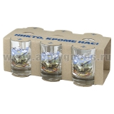 Стопки стеклянные (6х50 мл) ВДВ (Никто кроме нас) техника