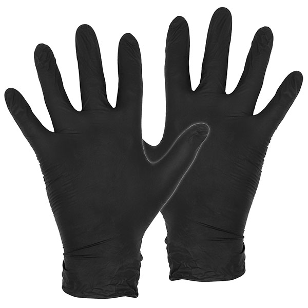 Перчатки нитриловые одноразовые неопудренные нестерильные (L, М) размер по наличию на складе