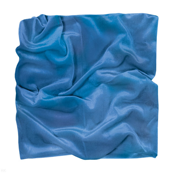 Стрейч-бархат (50х50 см, Корея) голубой