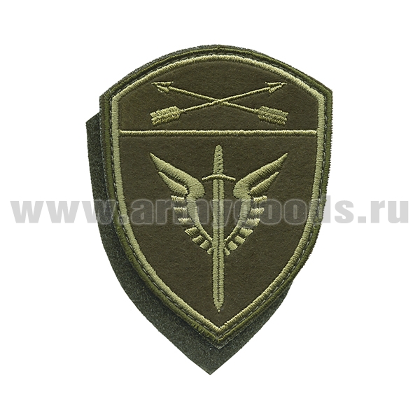 Шеврон вышит. Росгвардия Сибирский ВО (ОМОН территориальных органов) полевой на липучке