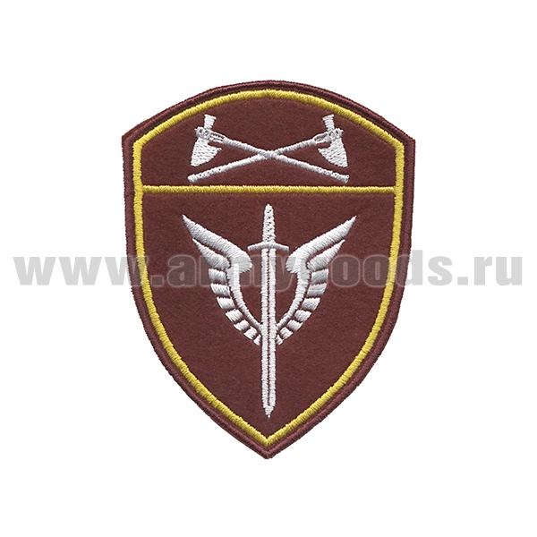 Шеврон вышит. Росгвардия Приволжский ВО (ОМОН территориальных органов)