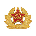 Кокарда пласт. СА рядового состава