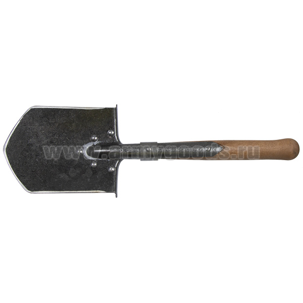 Лопата саперная с деревянной ручкой МПЛ-500 (по ТУ 1942 г - на "клепках")