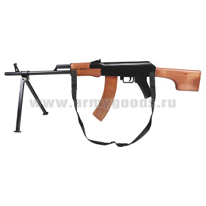Игрушка деревянная РПК (ручной пулемёт Калашникова)