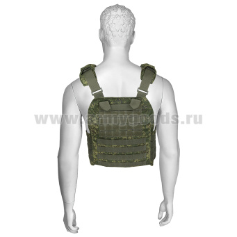 Жилет разгрузочный тактический "плитник" "русская цифра"