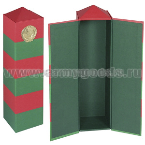 Футляр подарочный Пограничный столб с гербом СССР (высота 33,5 см)