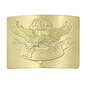 Бляха на солд. ремень латунная ВДВ (с орлом)