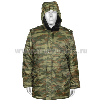 Кртк зим. Аляска (мод. S) 4-хцветная зеленая/3-хцветная флора (ткань "оксфорд")