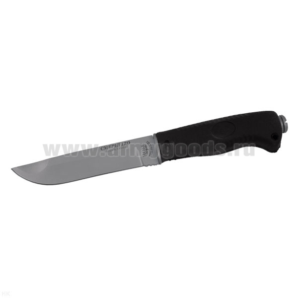 Нож НОКС Смерш 120 (рукоятка резинопластик, клинок антиблик) 23 см