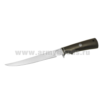 Нож Лемакс Филейный большой (клинок полировка, рукоятка - дерево) 32,5 см