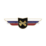 Значок мет. Должностной знак командира учебной воинской части (ПВО) (№45)