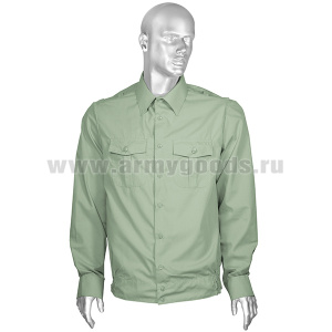 Рубашка мужская (длинный рукав) оливковая ФССП