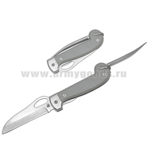 Нож САРО Боцманский (рукоятка - текстолит) с шилом-свайкой (26 см)