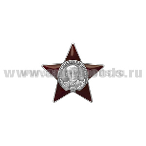 Значок мет. Генерал армии В.Ф. Маргелов (звезда, мал, на двух пимсах)