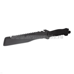 Нож Саро Экспедиционный мачете (рукоятка резина, клинок углерод/сталь) 38 см
