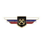 Значок мет. Должностной знак командира полка и ему равной воинской части (ВМФ) (№63)