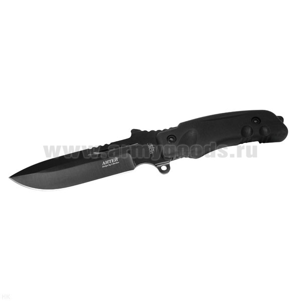 Нож НОКС Антей (рукоятка резинопластик, клинок черный) 26 см