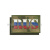 Шеврон пласт RUS (надпись-триколор на ткани "мох" (A-TACS FG)) 50х80 мм на липучке