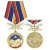 Медаль За службу в РВСН (МО РФ) колодка с мечами