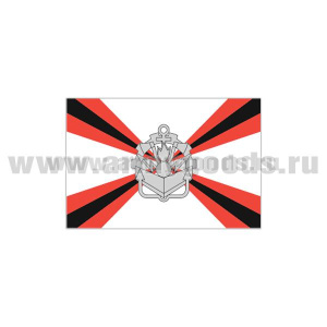Флаг Инженерных войск уставной (70х105 см)
