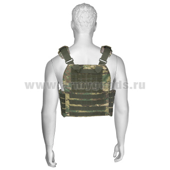 Жилет разгрузочный тактический "плитник" "мультикам"