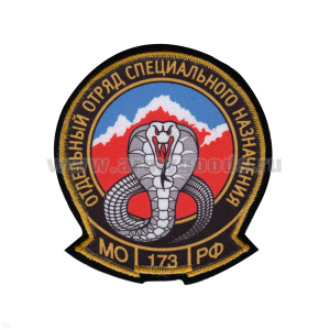 Шеврон шелкография 173 отдельный отряд спецназ МО РФ
