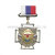 Медаль 76 гв. ВДД (серия ВДВ (бел. крест с венком) (на планке - лента РФ)