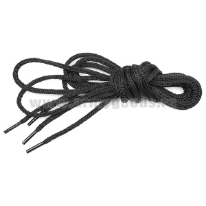 Шнурки для берцев Эконом 1,7 м черные