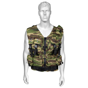 Жилет разгрузочный тактический Армейский "камыш" зеленый (ткань "гретта")