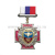 Медаль 7 гв. ВДД (серия ВДВ (красн. крест с венком) (на планке - лента РФ)