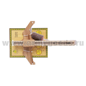 Игрушка деревянная Дискострел с дисками (15 шт) 36,5х22,5 см