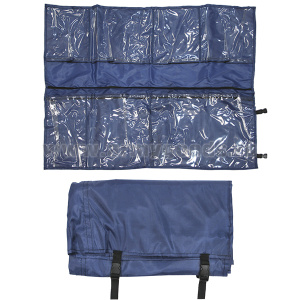 Укладка (полотно с кармашками для хранения) с защелками синяя (МЧС)