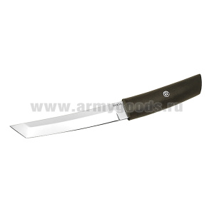 Нож Лемакс Танто (клинок полировка, рукоятка - дерево) 31 см