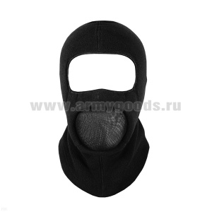 Тепловая маска-кондиционер (балаклава) черная