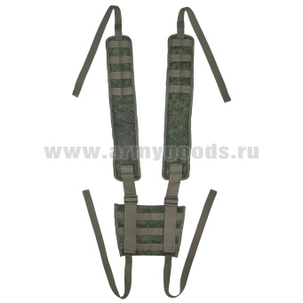 Лямки плечевые "сбруя" (для разгрузочной системы "Тактик") "русская цифра" (с системой крепления "MOLLE")