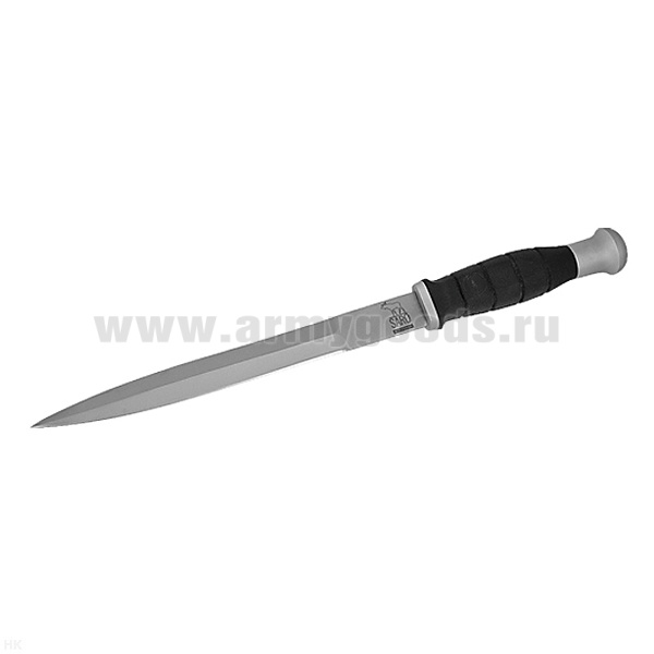 Нож Саро Страйт (рукоятка резина, клинок матовый) 35,5 см