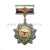 Медаль 76 гв. ВДД (серия ВДВ (стальные лучи) (на планке - флаг РФ с орлом РА)