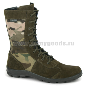 Б. в/б Утка (велюр + кордура "Мультикам", шнуровка+молния) (У-18Д)
