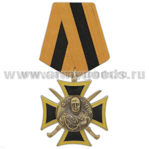Медаль А. И. Дутов (крест, гор. эм.)