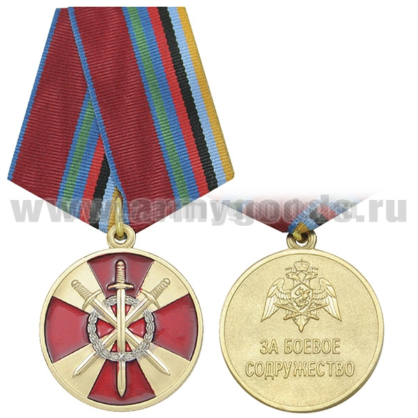Медаль За боевое содружество (Федер. служба войск нац. гвардии РФ) 