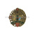 Значок мет. 100 лет КСАПО (Краснознамённый Среднеазиатский пограничный округ)